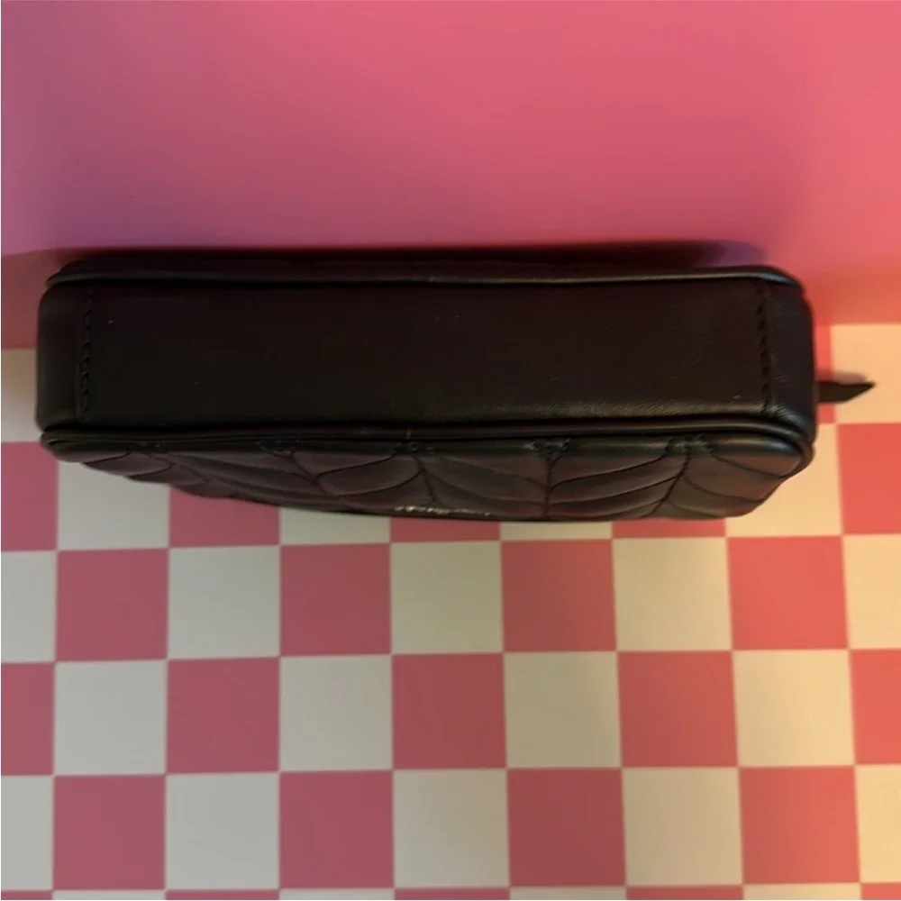 Kate Spade Briar Lane Chevron Quilted Crossbody Bag (Gold chain) - Picture 7 of 11